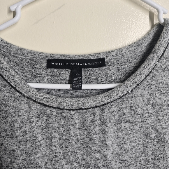 White House Black Market Gray Mini Tank Dress - Picture 2 of 3